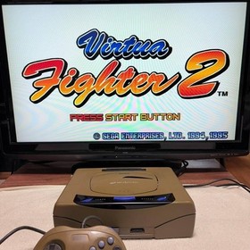 Sega Saturn HST-3210 1994 Console Controller Tested Japan
