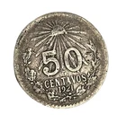 1921 Mexico 50 Centavos Silver — photo from another recent sale