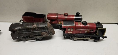 Hornby / Jep Lot De Locomotives A Vapeur Mecanique Échelle O - Photo 1/4