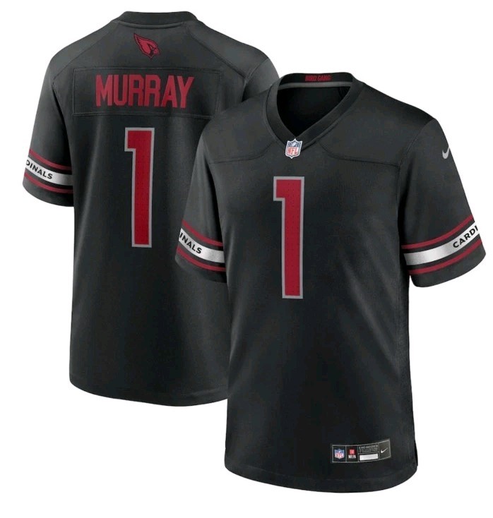 Arizona Cardinals Kyler Murray Nike Engineered Black Alternate Game Jersey NWT 