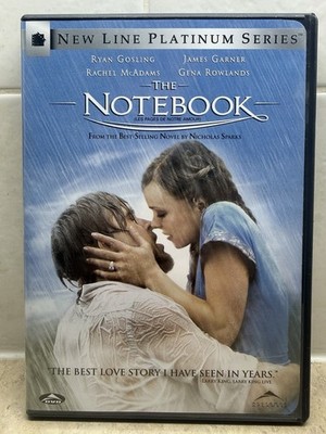 * The Notebook - Ryan Gosling - Rachel McAdams - Very Good DVD