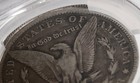 1890 CC $1 Morgan Silver Dollar Bent- VG Detail PCGS Genuine — photo 10