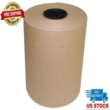 12"x1200 Ft 30 Lb Basis Weight Brown Kraft Paper Roll 6TWR0