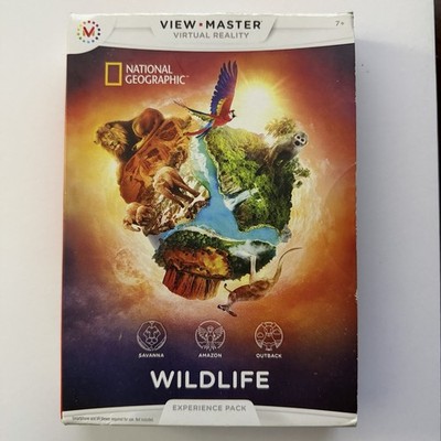 View Master Virtual Reality National Geographic Wildlife Experience 3 Pack