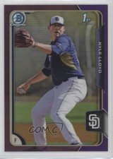 2015 Bowman Chrome Prospects Purple Refractor 35/250 Kyle Lloyd #BCP47 2f9