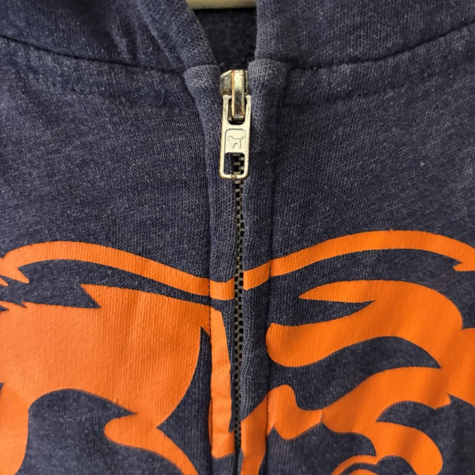 Женская толстовка с капюшоном Victoria's Secret РОЗОВАЯ Chicago Bears средний размер синяя ОЦЕНКА ЕЩЕ ОДНА - Изображение 4 из 4