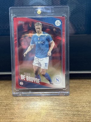 Topps Flagship UCC 2025/26 Kevin De Bruyne /5 Red