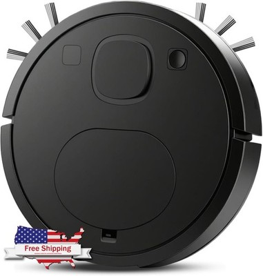 Robot Vacuum Cleaner And Mop Slim Quiet - Ultra Thin Low Profile Pet Hair Suctio