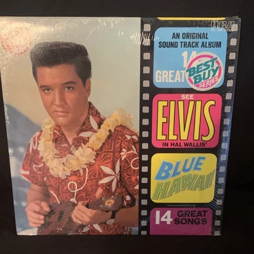 Elvis Presley Blue Hawaii LP RCA Vinyl Soundtrack AYL1-3863 AFL1-2426 sealed