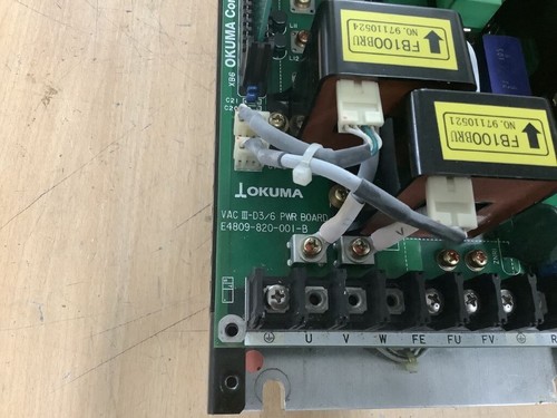 E4809820001B - OKUMA - E4809-820-001-B PWR board VAC III RECONDITIONNE - Foto 3 di 3
