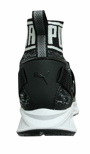 Puma Ignite EvoKnit Black Lace Up 