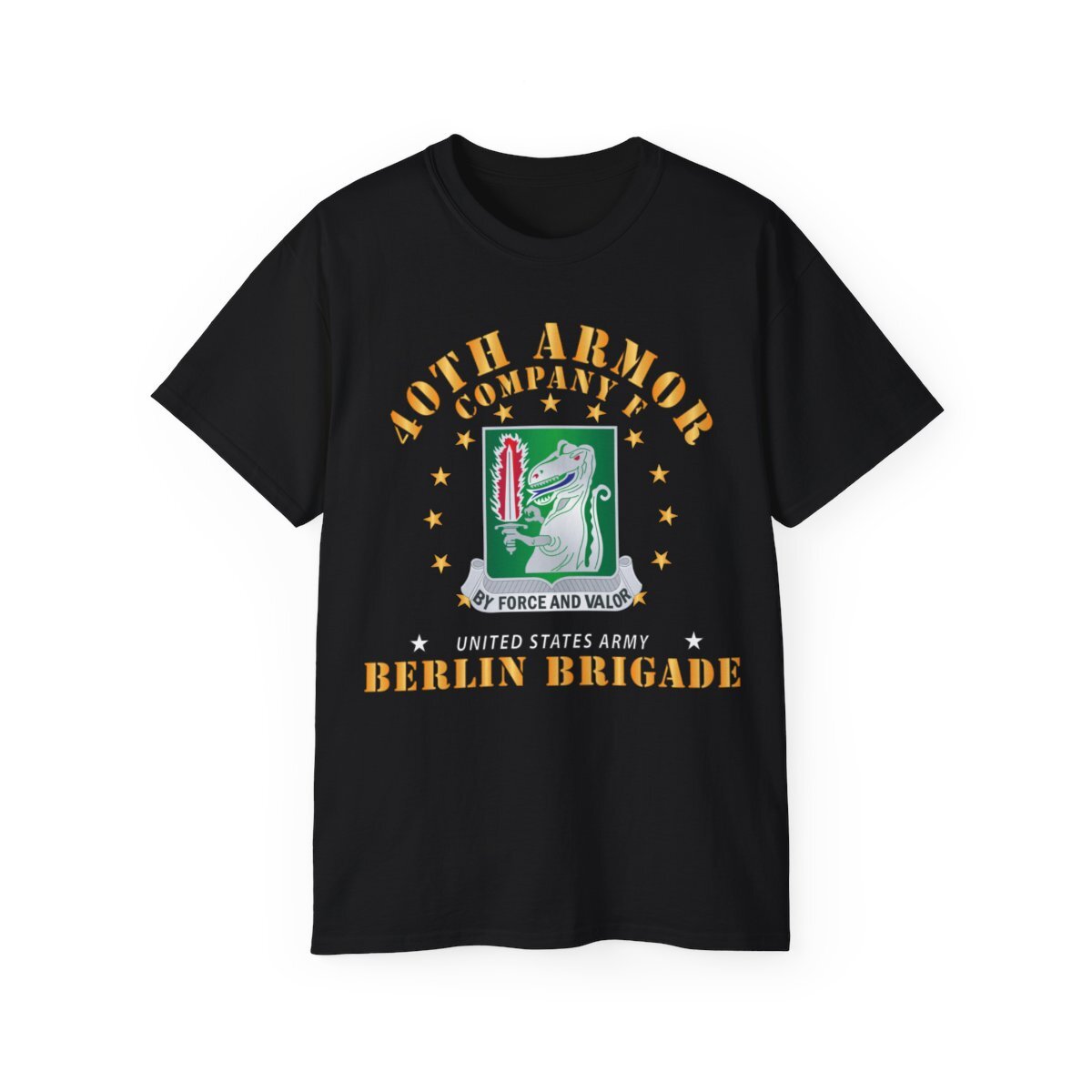 70s 80s USA 41st FA BRIGADE GERMANY Tシャツ 70s 80s USA 41st FA BRIGADE GERMANY T-shirt Men