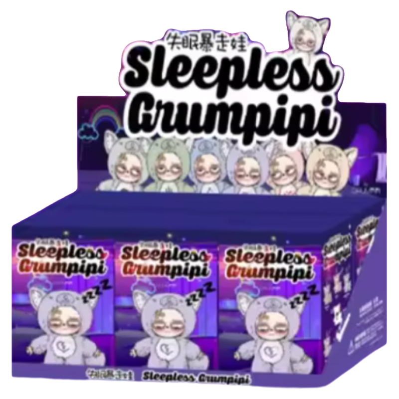 Grumpipi Sleepless Grumpipi Plush Series Confirmed Blind Box