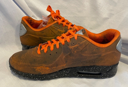 Nike Air Max 90 QS Mars Landing Mens 11.5 Mars Stone Magma Orange CD0920 600 - Picture 6 of 9