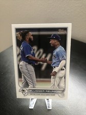 Wander Franco Vladimir Guerrero Jr 2022 Topps series 1 Slugger Reunion