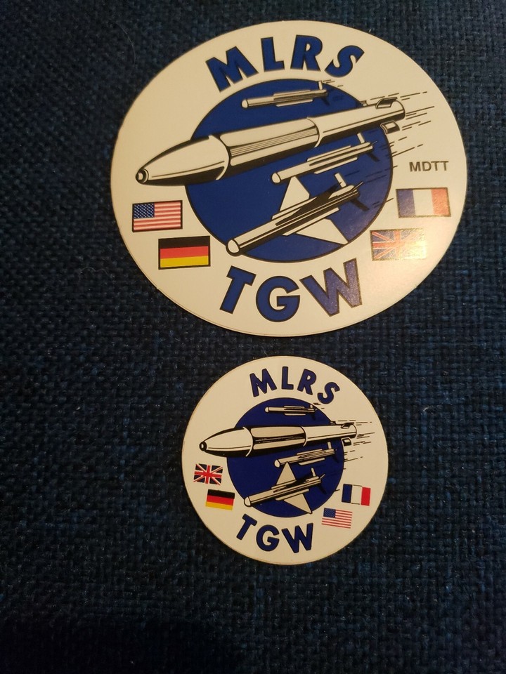 Tank MLRS Rocket Launcher Pair of Decal Stickers | eBay