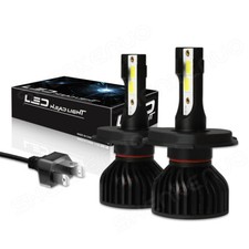 LED Headlight Kit H4 HB2 9003 6000K Hi/Low Bulbs for HONDA CIVIC 1992-2002 2003