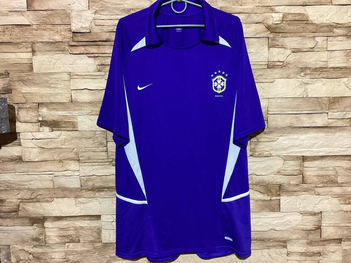 2002-2004 Nike ブラジル代表 ユニフォーム アウェイ　3R BRAZIL 2002 2003 2004 Away Football Shirt Soccer Jersey Nike