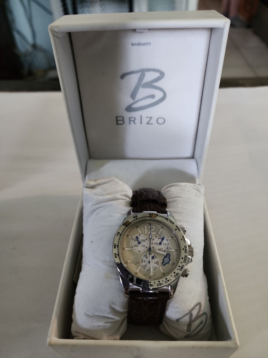 Vintage BRIZO Men's Watch Classic 90's vintage BC026-002 WR 100m