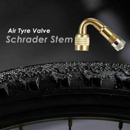 Extensión de vástago de válvula de neumático 12 piezas 45 90 135 grados para coches bicicletas universal EE. UU. - Imagen 13 de 15