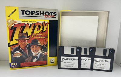 PC Bigbox TOPSHOTS Indiana Jones and the Last Crusade IBM-Version