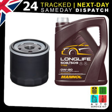 KIT TAGLIANDO PER AUDI A1 A3 A4 A5 Q2 Q3 | 0W-20 OLIO 508/509 LUNGA DURATA E FILTRO