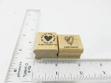 Be Mine Be Mine Mended Heart Be Mine Rubber Stamp - Stamp Set B434