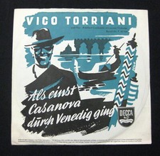 VICO TORRIANI Als einst Casanova durch Venedig ging DECCA SCHELLACK + HÜLLE