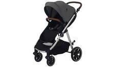 Kinderwagen Cuggl grau - verstellbarer Griff, Fußsack & Regenschutz | Kat.-Nr. 5797772
