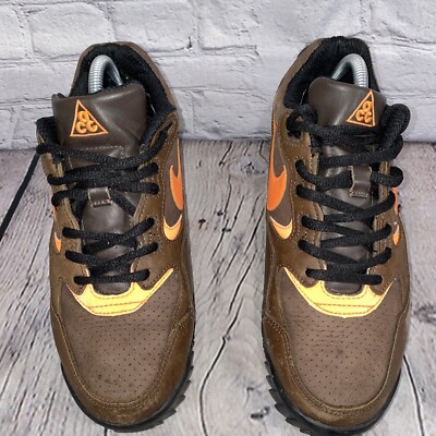 Nike Air ACG Wildwood Brown Orange 8 Utility Outdoor Hiking