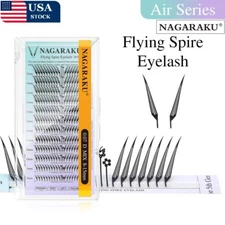 NAGARAKU Flying Spire Anime Effect Eyelashes Soft Plume Fluttering Extension