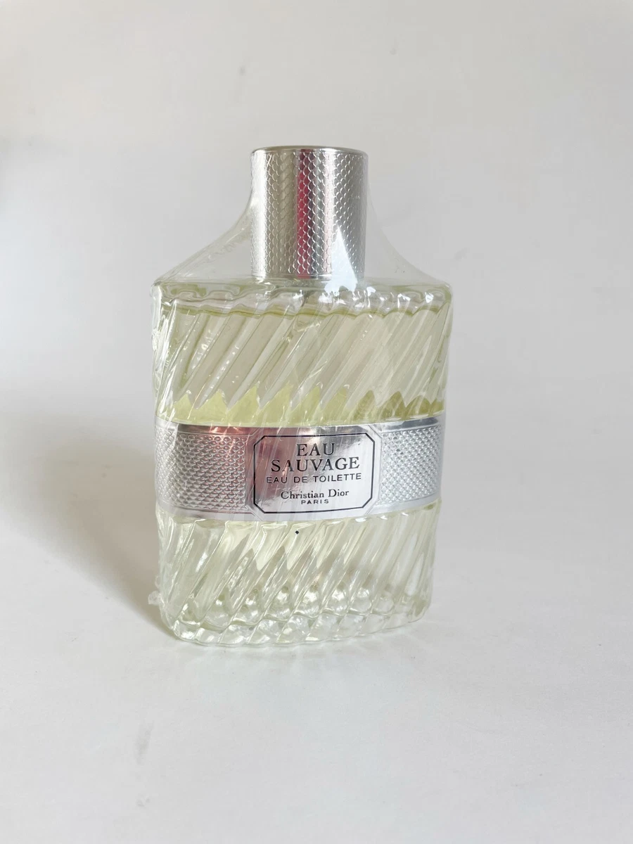 New Vtg 1990 Christian Dior Mens Cologne EAU SAUVAGE EDT Spray