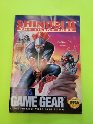 Shinobi II: The Silent Fury (Sega Game Gear, 1992) - Manual Only
