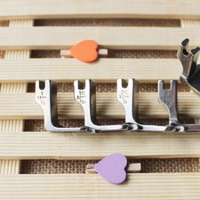 1 X Industrial Sewing Machine Rolled Hem Foot Presser Universal 1/16-7/16 New