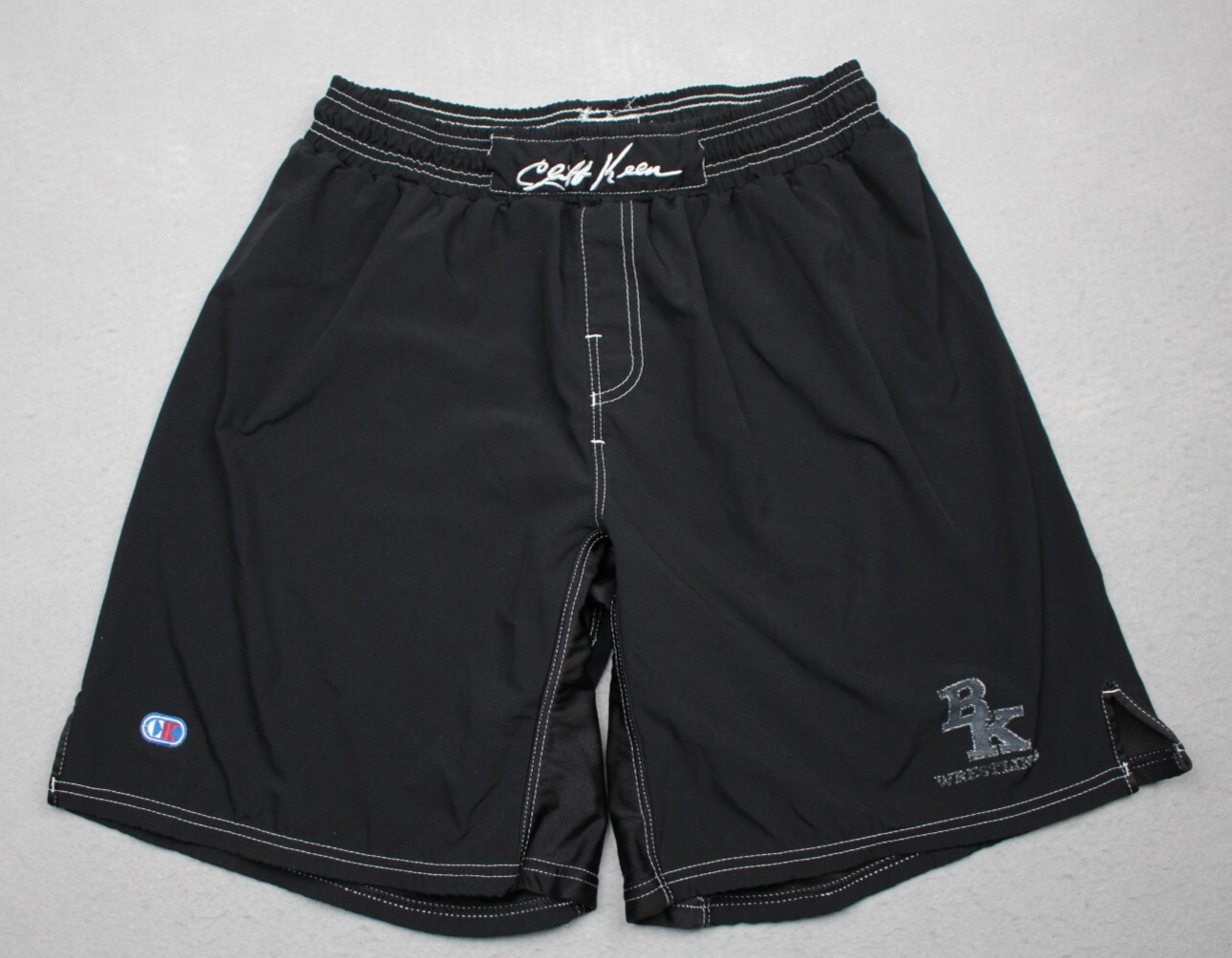 Cliff Keen pantaloncino uomo sciolto traspirante wrestling MXSHORT nero BK scuola