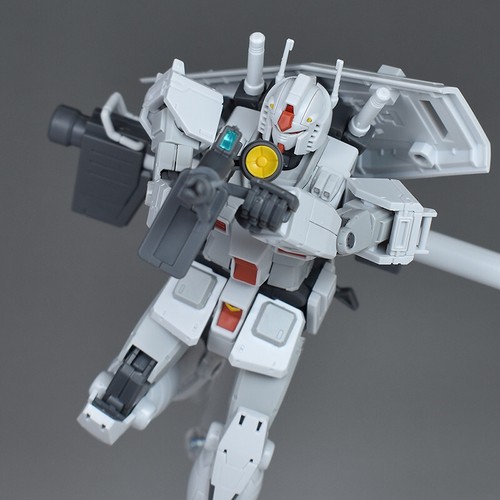 Built PREMIUM BANDAI GUNDAM THE ORIGIN HG 1/144 RX-78-02 Rollout Color ...