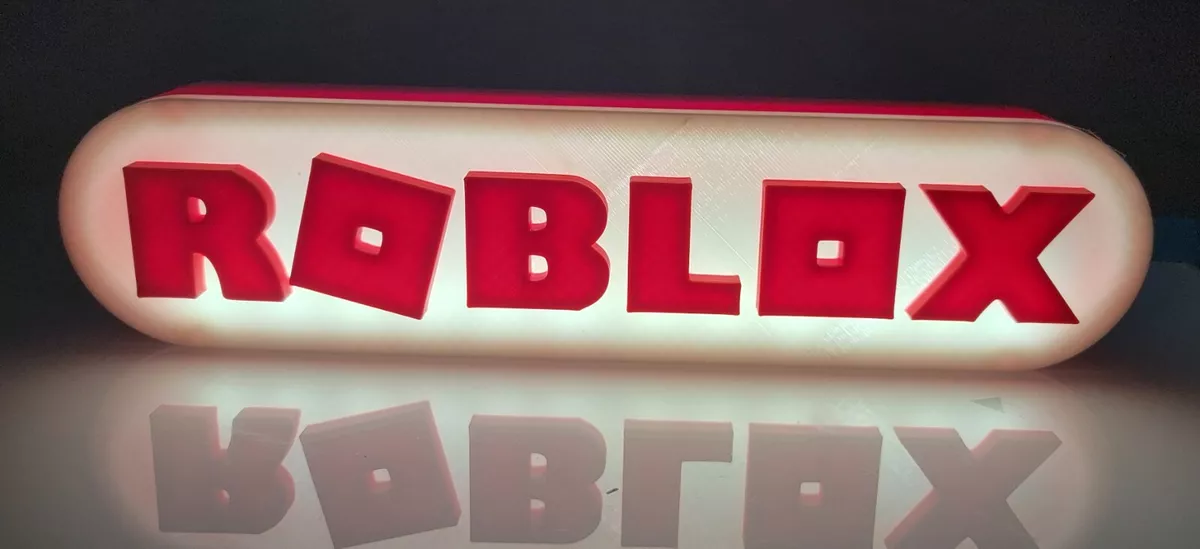 Roblox Gaming LED Sign Video Game Art Game Room Décor -  Denmark