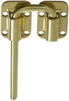 National Hardware V800 1-1/2 Sliding Door Latch In Brass, New, Free Shipping on sale National Hardware V800 1-1/2 Sliding Door Latch In Brass, New, Free Shipping on sale