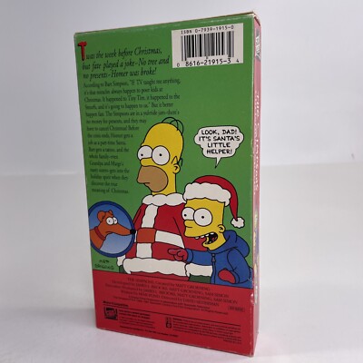 The Simpsons Christmas Special (VHS, 1991) Comedy, Animated By