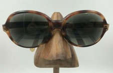 Vintage Lumar Tortoise Oval Horn-Rimmed Sunglasses FRAMES ONLY