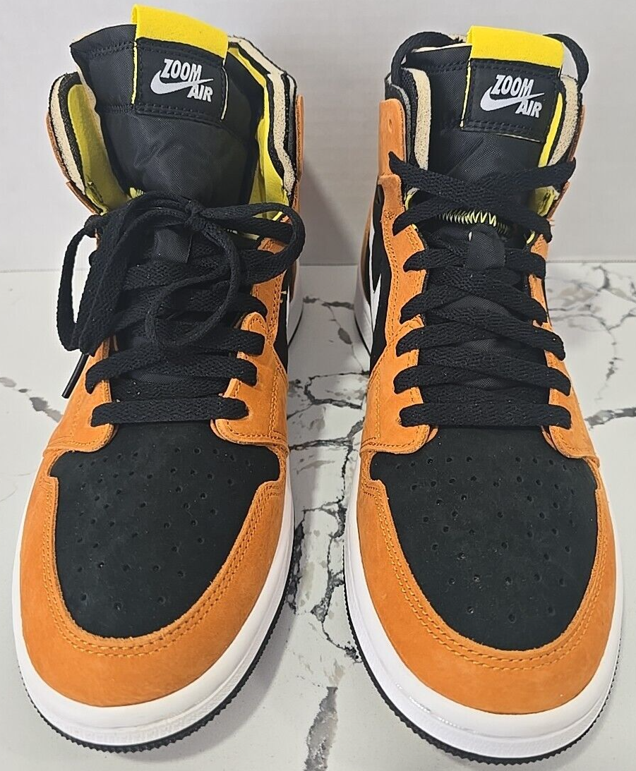 New Size 10 - Air Jordan 1 High Zoom Air CMFT- Black Monarch | eBay