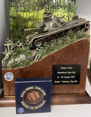 Pro Diorama 1:35 Vietnam Verlinden, Dragon, Masterclass, Bravo 6 , M 48, Voyager