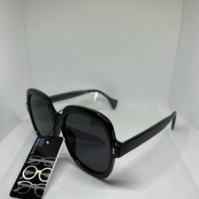 Women  s Black Butterfly Sunglasses