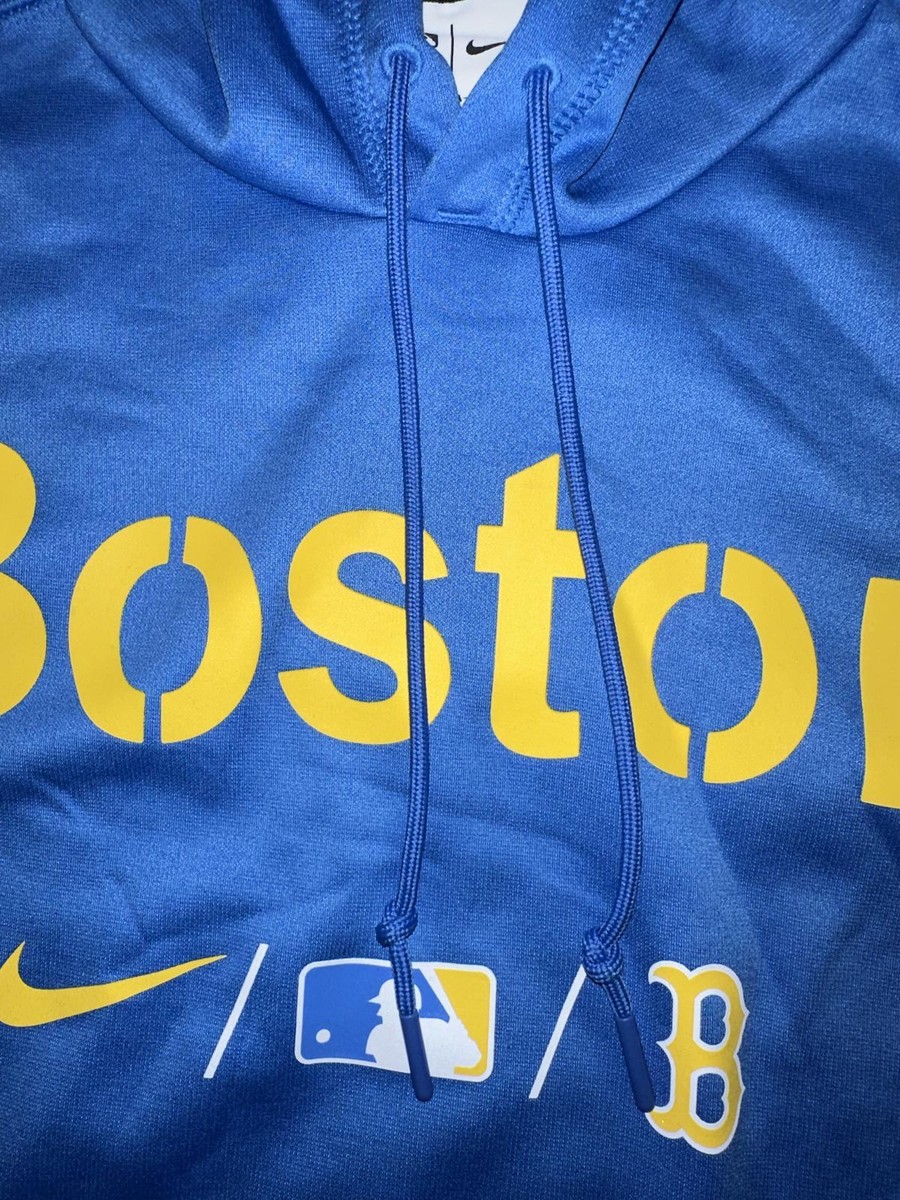 Sox City Connect Red Sox Short Sleeve Hoodie Mlb Short Sleeve