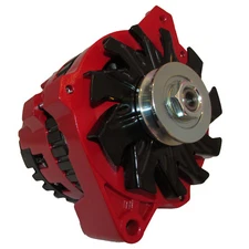 RED COLORED HIGH OUTPUT 220A  ALTERNATOR FOR GM CHEVROLET GMC CHEVY 65-85 1-WIRE