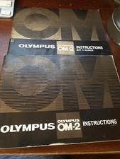 Olympus OM-2 Instructions  Instructions At A Glance Manuals Very RARE Excellent