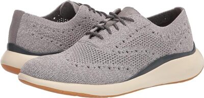 Cole Haan Grand Troy Knit Ox Oxford Wingtip Dress Shoes Size 11.5 Ironstone Cole Haan Men main image 3