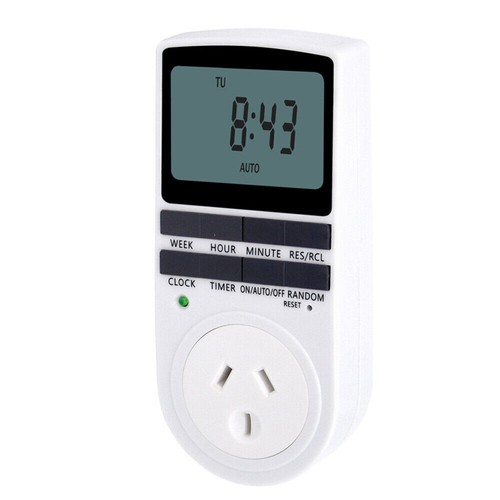 24HR Mechanical Analogue Time Wall Plug Switch Timer Socket Max 240V 2400W - Picture 15 of 16