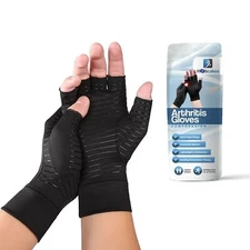 Copper Compression Arthritis Gloves Best Copper Infused Glove for Women and Men