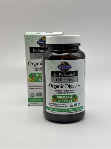 Giardino della Vita Dr. Enzimi Formulati Bio Digest + 90 Chwbls - Foto 1 di 5